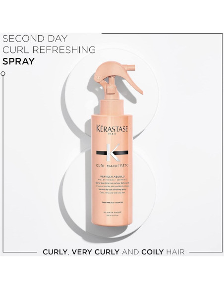 Spray Refrescante Kérastase Curl Manifesto 189.9 ml - Anti-Frizz