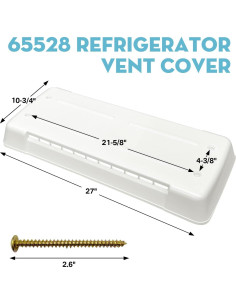 Cubierta de Ventilación de Techo Earthtec 3103634.022 para Refrigerador Dometic 2