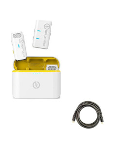 Micrófono Lavalier Inalámbrico Hollyland Lark M1 Duo con HDMI