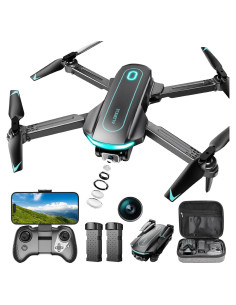 Dron ALORELS Mini Plegable HD 1080P con 2 Baterías