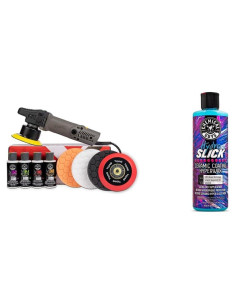 Pulidora Orbital Aleatoria Chemical Guys BUF_503X + Kit Cerámico