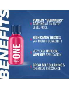 GYEON One EVO Recubrimiento Cerámico 50ml Hidrofóbico 2