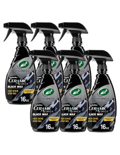 Cera Acrílica Cerámica Spray Turtle Wax 53447 para Autos Negros 6 Pack