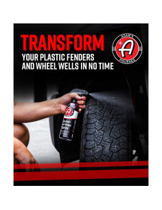 Spray Invisible para Chasis Adam's Polishes 473 ml Satinado Negro 2