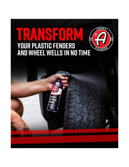 Spray Invisible para Chasis Adam's Polishes 473 ml Satinado Negro