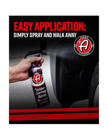 Spray Invisible para Chasis Adam's Polishes 473 ml Satinado Negro