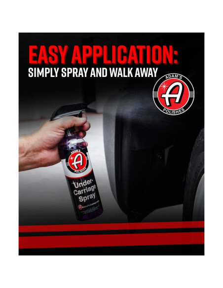 Spray Invisible para Chasis Adam's Polishes 473 ml Satinado Negro