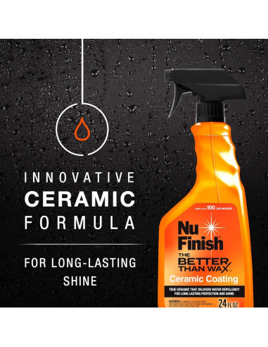 Kit de Protector Cerámico Nu Finish AMZNFCCSKIT - 4 Piezas