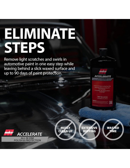 Malco Accelerate Pulido y Protección Automotriz 1 Paso 261032