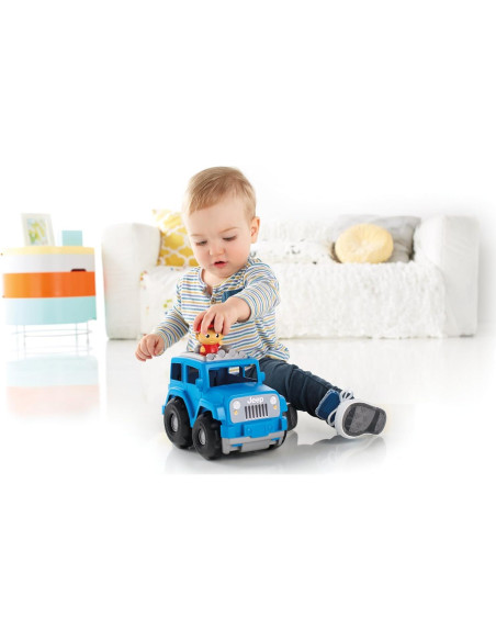 Juego de Construcción Mega Bloks Jeep Pequeño Todo Terreno Azul