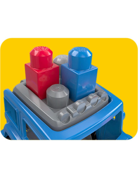 Juego de Construcción Mega Bloks Jeep Pequeño Todo Terreno Azul