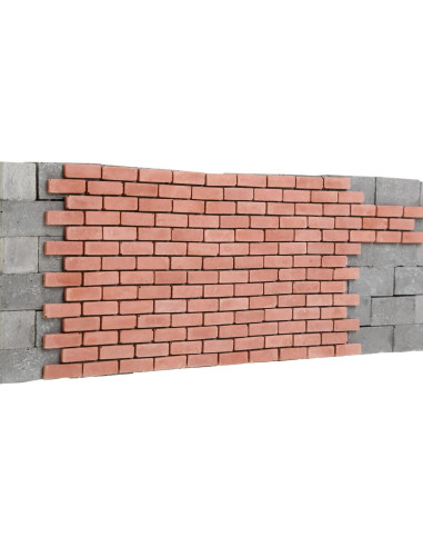 1000 Ladrillos Miniatura Rojos para Manualidades REDUCIO!