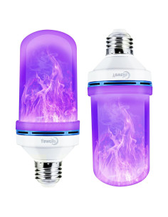 Bombilla LED E26 Yewclls con Efecto Llama 4 Modos 1.8W