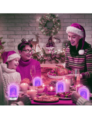 Bombilla LED E26 Yewclls con Efecto Llama 4 Modos 1.8W