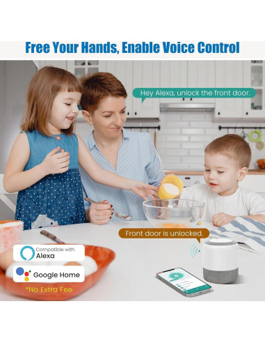 Cerradura Inteligente Devo G2 Huella Dactilar Bluetooth IP54