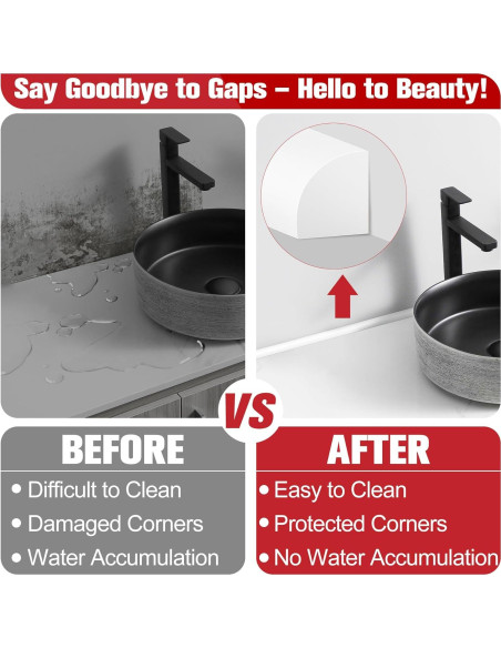 Moldura Cuartera Flexible ToLanbbt 149.86 cm Blanca PVC