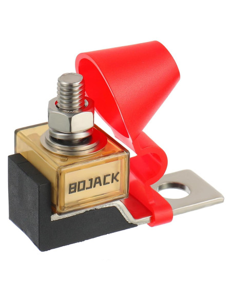 Bloque de Fusibles Terminal BOJACK 60A IP66 para Batería