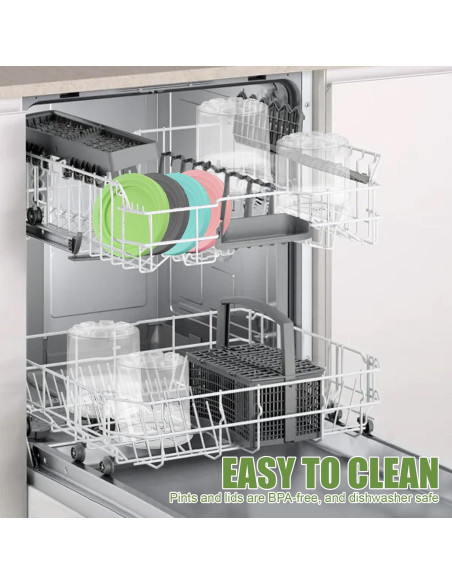 4 Tazas Ninja Creami 16oz Psasrm Aisladas Reutilizables