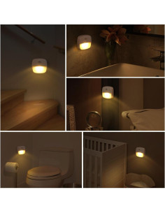 Luz Nocturna LED AMIR con Sensor de Movimiento - Paquete de 3 2