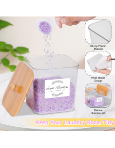 Contenedor de Cápsulas de Lavandería Efluky 2 Pack con Soporte 2