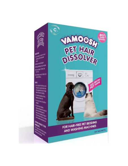 Disolvente de Pelo de Mascota Vamoosh - 3 Sobres 100g