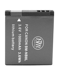 Batería recargable BM Premium NB-8L para Canon PowerShot