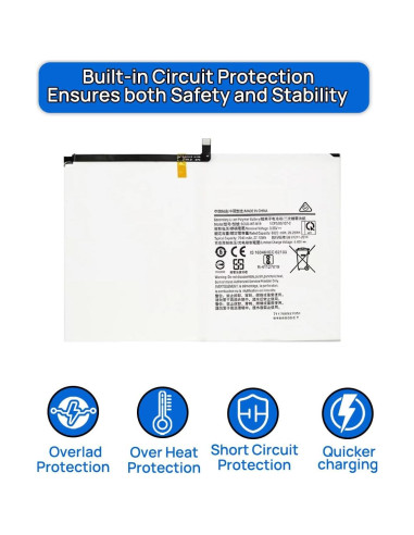 Batería de Reemplazo BORSCELLOR SCUD-WT-N19 para Galaxy Tab A7