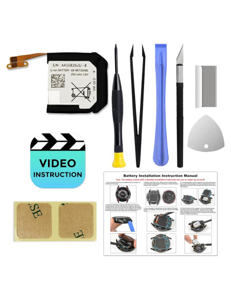 Batería de Reemplazo FUSION VERDE para Smartwatch Gear S2