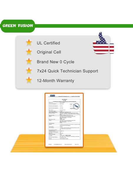 Batería de Reemplazo FUSION VERDE para Smartwatch Gear S2