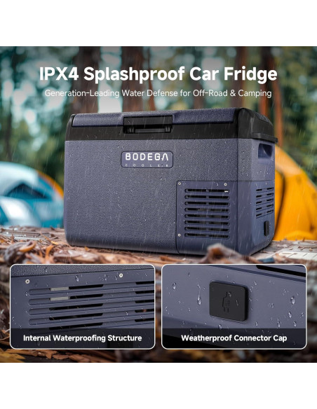 Refrigerador de Coche BODEGACOOLER 25L IPX4 Ultra Silencioso