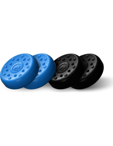 Agarres para Pulgar KontrolFreek PS5/PS4 - 4 Piezas Azul y Negro