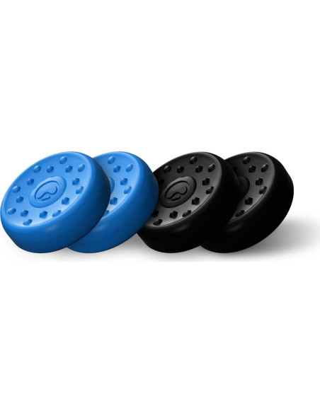 Agarres para Pulgar KontrolFreek PS5/PS4 - 4 Piezas Azul y Negro