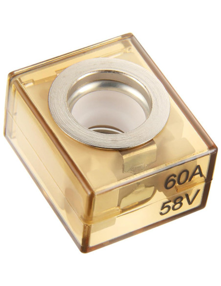 Bloque de Fusibles Terminal BOJACK 60A IP66 para Batería