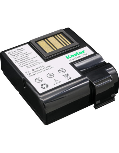 Batería Kastar 1-Pack Litio-ion 6800mAh para Zebra QLN420 ZQ630