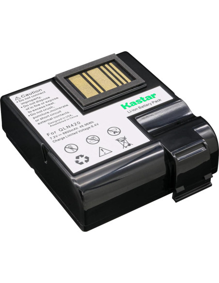 Batería Kastar 1-Pack Litio-ion 6800mAh para Zebra QLN420 ZQ630