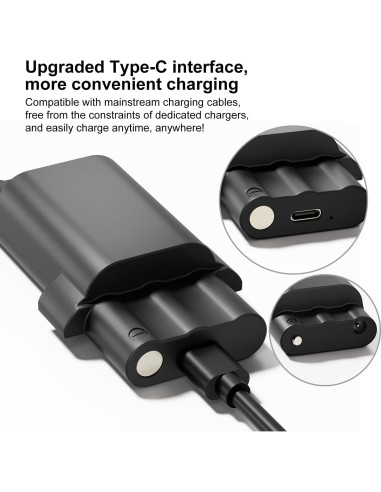 Paquete de 2 Baterías Recargables Litio Brady M210 2400mAh USB-C