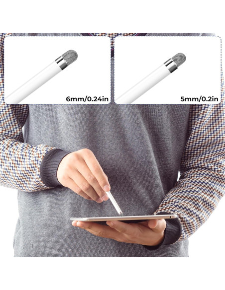 24 Puntas de Estilógrafo Reemplazables Alrhso 5mm y 6mm