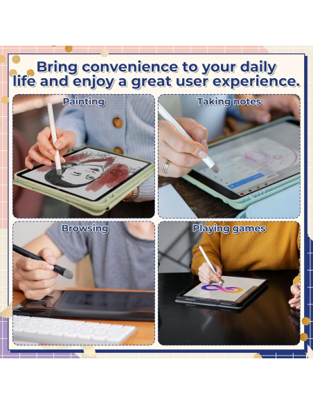 24 Puntas de Estilógrafo Reemplazables Alrhso 5mm y 6mm