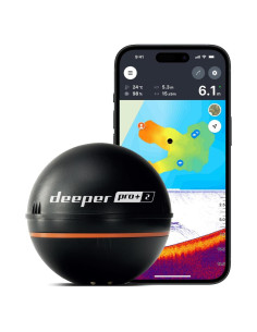 Sonar Deeper PRO+ 2 - Buscador de Peces Portátil con GPS