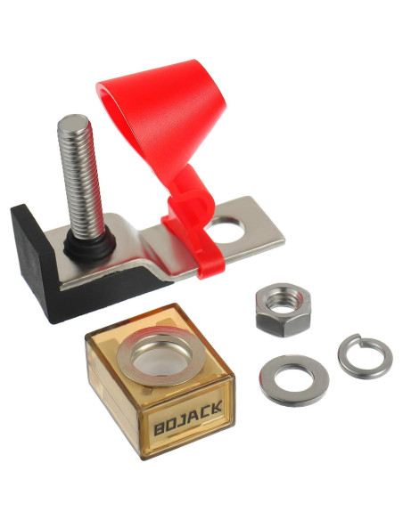 Bloque de Fusibles Terminal BOJACK 60A IP66 para Batería