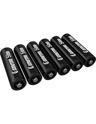 Batería Recargable BCXY 2200mAh 1.2V Compatible 25500 14500