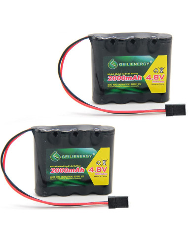 Batería Recargable NiMH 4.8V 2000mAh GEILIENERGY Hitec