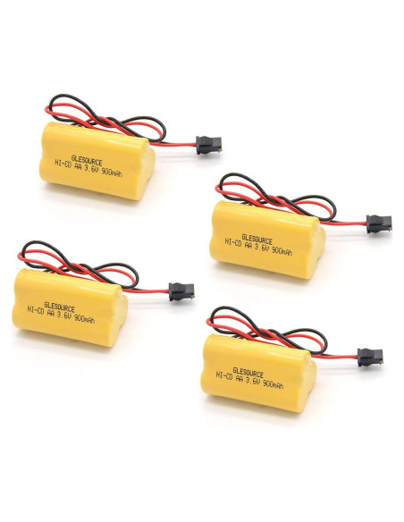 Batería Ni-Cd 3.6V 900mAh GLESOURCE para luces de emergencia