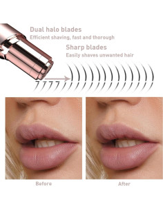Removedor de Vello Facial Indoloro Innobeaut con 2 Cabezas 2