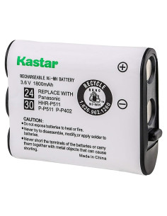 Batería Inalámbrica Kastar 1800mAh 3.6V para Panasonic P-P511