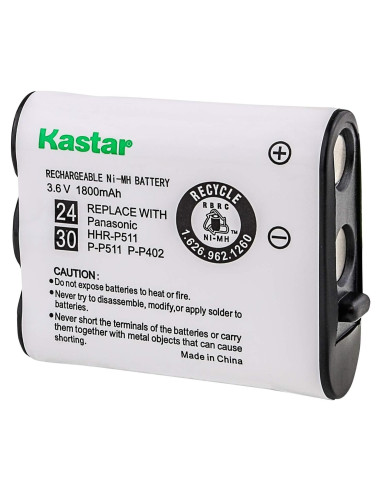 Batería Inalámbrica Kastar 1800mAh 3.6V para Panasonic P-P511