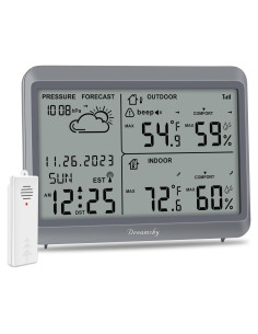 Estación Meteorológica DreamSky DS23W1 Inalámbrica con Termómetro y Higrómetro