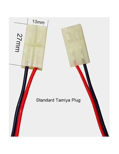 Batería NiMH 7.2V 3800mAh GEILIENERGY + Cargador Tamiya