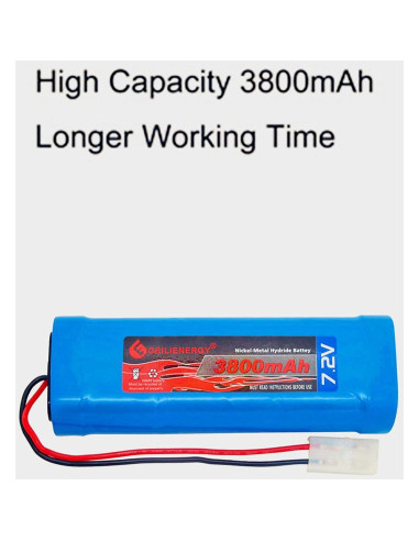Batería NiMH 7.2V 3800mAh GEILIENERGY + Cargador Tamiya