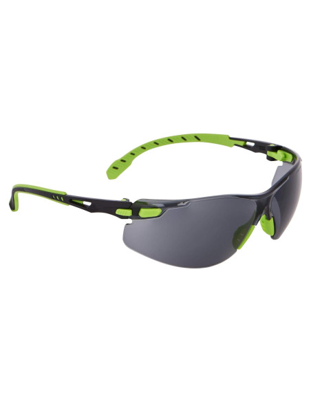 Gafas de Seguridad 3M Solus 1000 Lente Gris Marco Verde/Negro Gafas de Seguridad 3M Solus 1000 Lente Gris Marco Verde/Negro